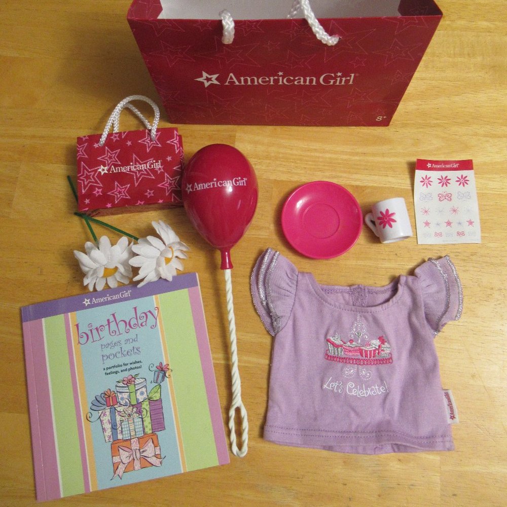 American Girl Birthday Set